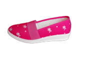 ballerine élastiquée fuschia 35066