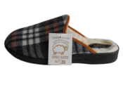 Mule Ecossaise bleu / orange